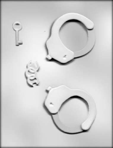 Handcuffs Chocolate Mould - Click Image to Close